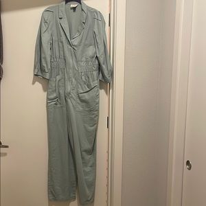 Light teal/grey jumpsuit